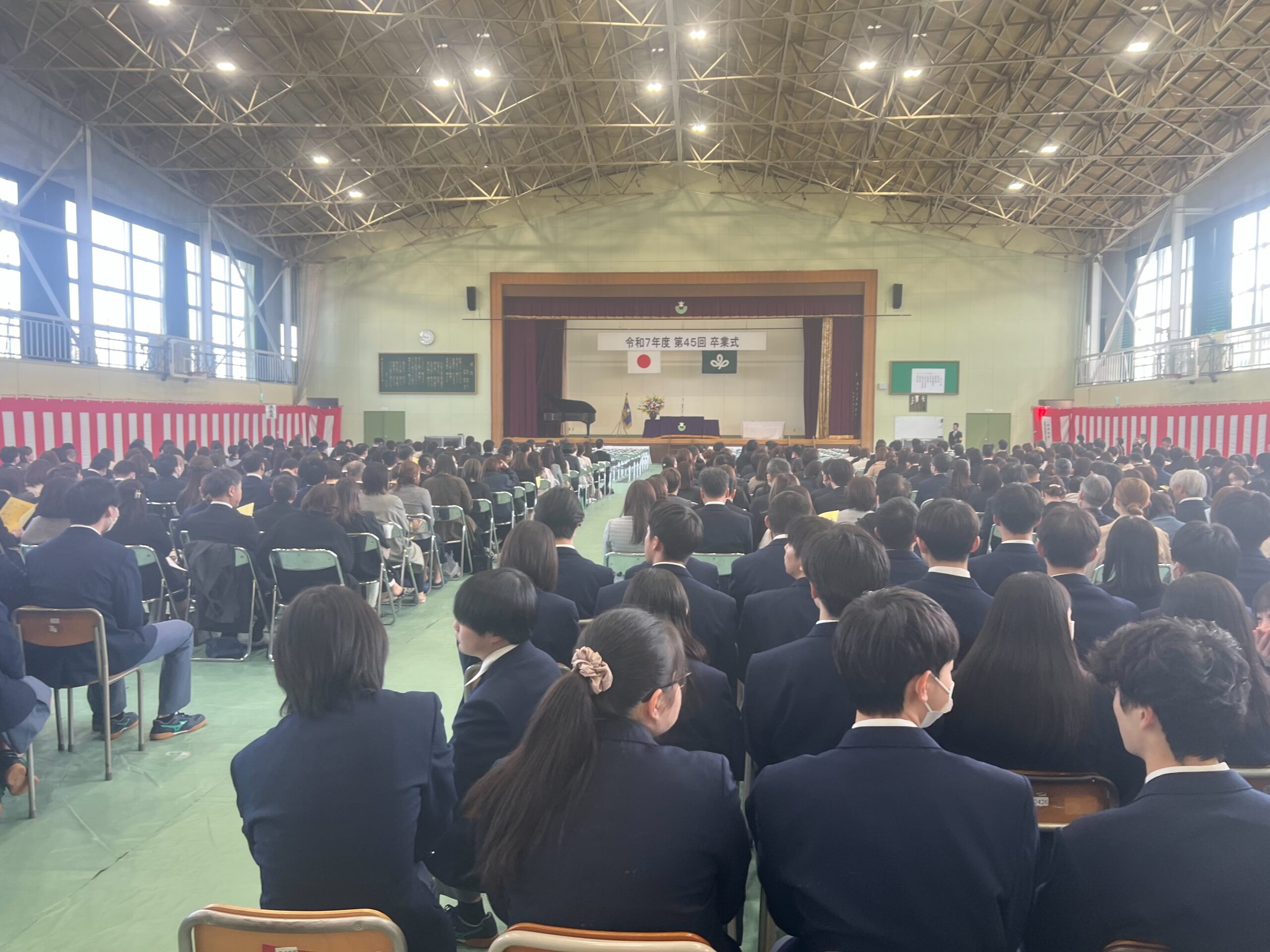 名取北高等学校 卒業式のお知らせ